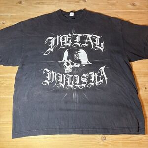 Metal Mulisha Shirt Mens 2XL Black Skull Graphic Tee XXL Heavy Metal Moto Biker